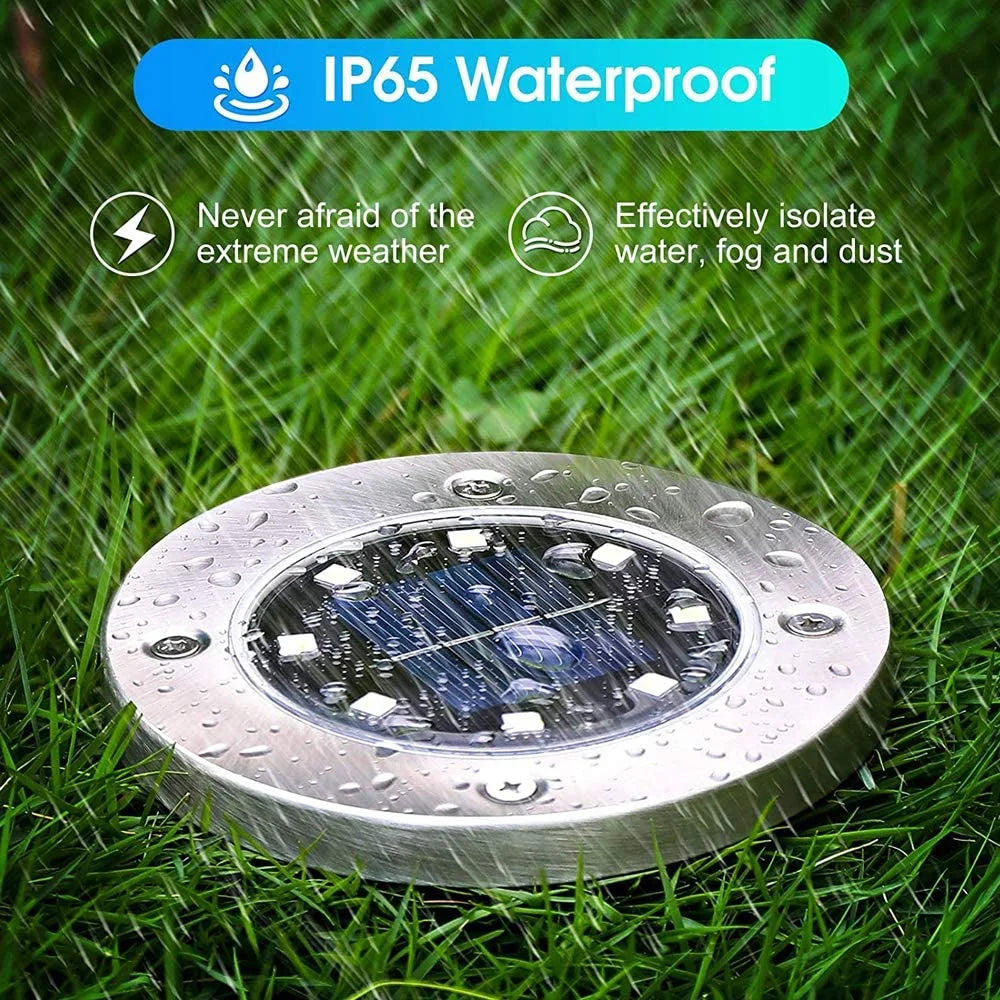 LytHaus™ Solar Powered LED Ground Lights