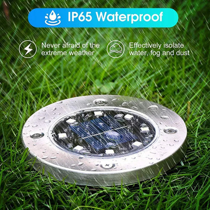 LytHaus™ Solar Powered LED Ground Lights