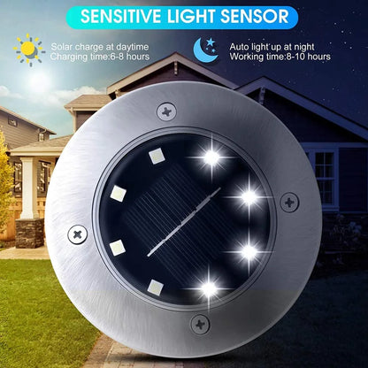LytHaus™ Solar Powered LED Ground Lights