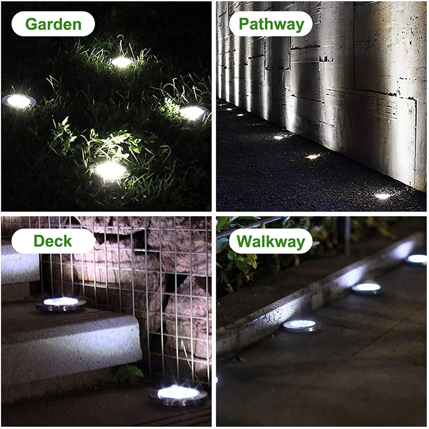 LytHaus™ Solar Powered LED Ground Lights