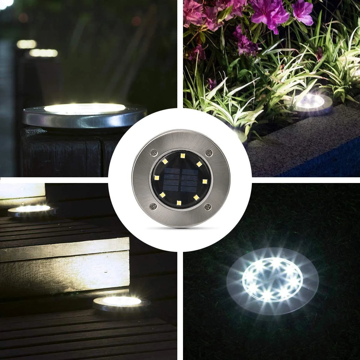 LytHaus™ Solar Powered LED Ground Lights