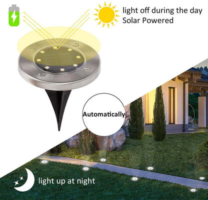 LytHaus™ Solar Powered LED Ground Lights