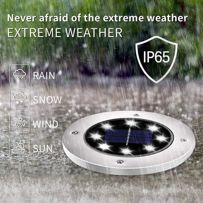 LytHaus™ Solar Powered LED Ground Lights
